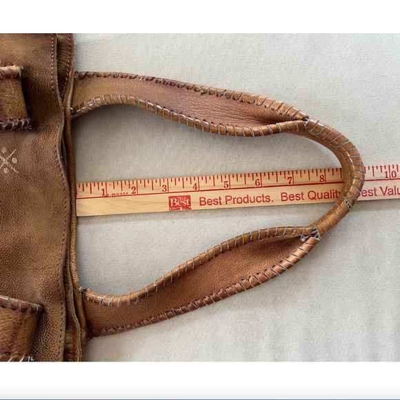 FREE PEOPLE We The Free Colorado River Painted Leather Tote - Picture 13 of 13